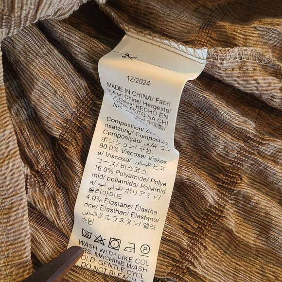 Musera Sheer Shirred Halter Open Back Top Mini Dress NEW Festival Club Med - Picture 7 of 8